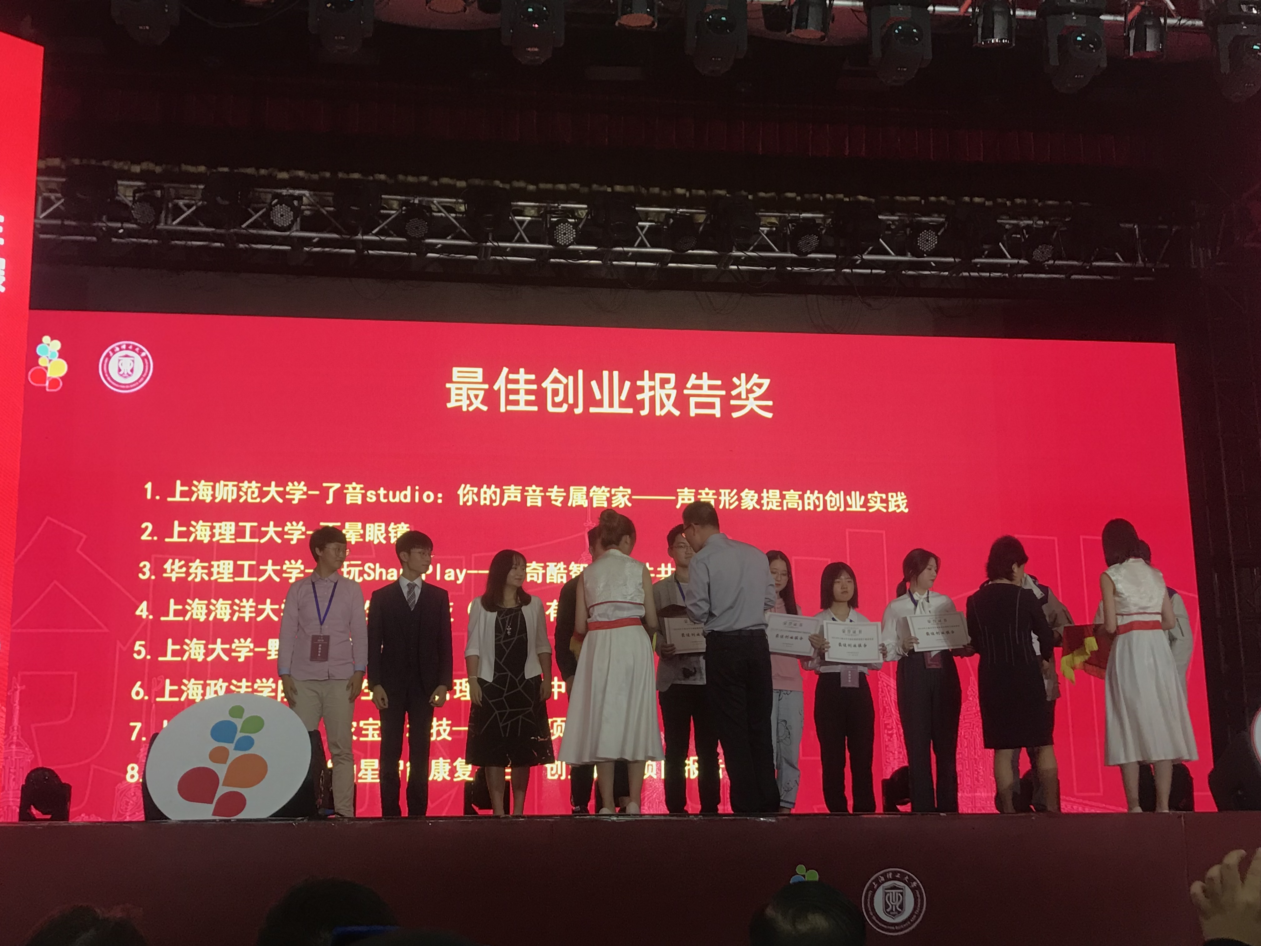 最佳创业报告奖颁奖现场.JPG